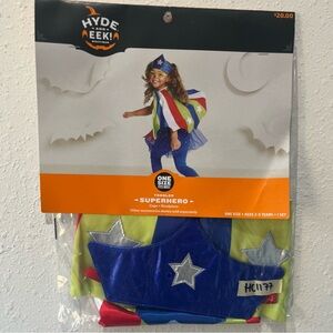 Toddler Superhero Costume - Blue, Red, Yellow